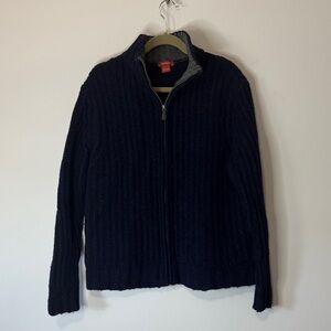 Sundance Men’s Wool Knit Sweater Jacket